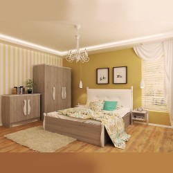 Спален комплект Бяла - Bogdan Furniture Mip