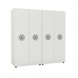 Гардероб Кармела четирикрилен - Bogdan Furniture Mip