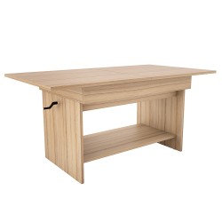 Повдигаща и разтегателна маса Мери, 130-165/70/60-70 см - Bogdan Furniture Mip