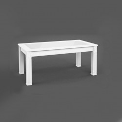 Холна маса Уника, Бяла - Bogdan Furniture Mip