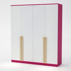 Гардероб четрикрил Reya - Bogdan Furniture Mip