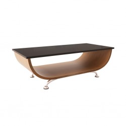 Холна маса Амброзия, Череша/Черен - Bogdan Furniture Mip