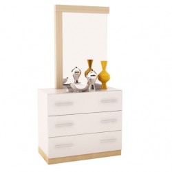 Скрин Флауър, бял гланц - Bogdan Furniture Mip