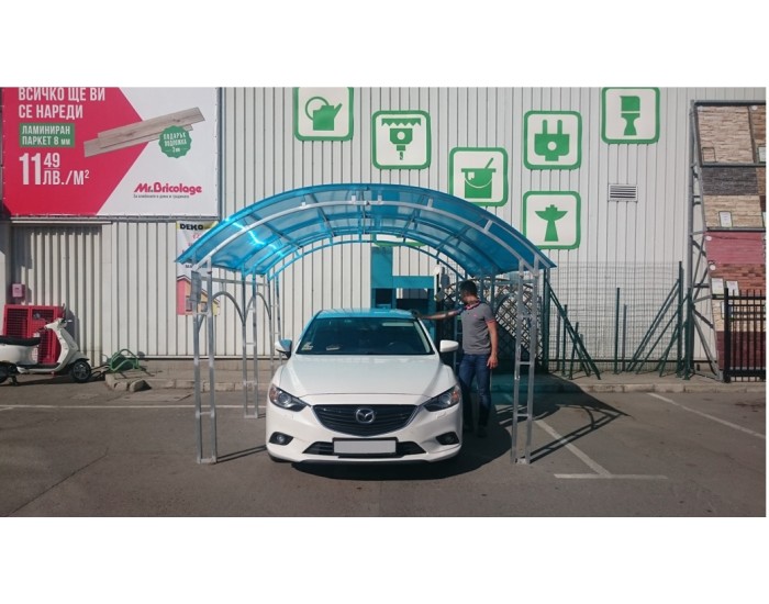 Навес за кола Primaterra Berlina 10м - Комплекти за външни условия