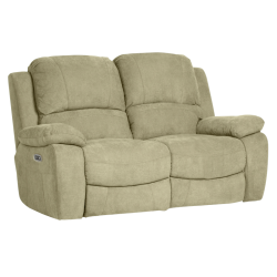 Диван двойка Sonata Geya Lux, Крем, Електрически релакс механизъм  - Mobilier cu mecanism de relaxare