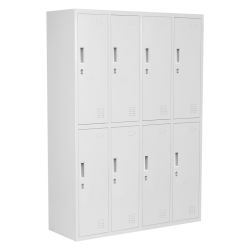 Метален шкаф модел Memo-CR-1276 J - сив - Mobilier metalic