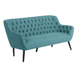 Триместно канапе Sonata Bergen, Морскосин, Изтънчен дизайн - Mobilier tapițat