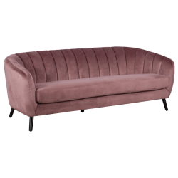Триместно канапе Sonata Greta, Роза, Широк 88 см - Mobilier tapițat