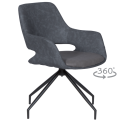 Трапезен стол TOTNES -1 - сив SF 2 - Scaune de dining