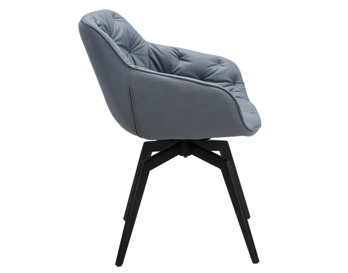 Трапезен стол BUXTON - сив DX-310