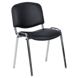 Посетителски стол Sonata Blum 1135-1 LUX - черен N - Scaune de birou