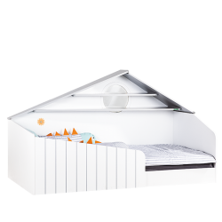 Детско легло Sonata Bird House, 100 х 200 см,  Къща, Монтесори  - Cameră copii