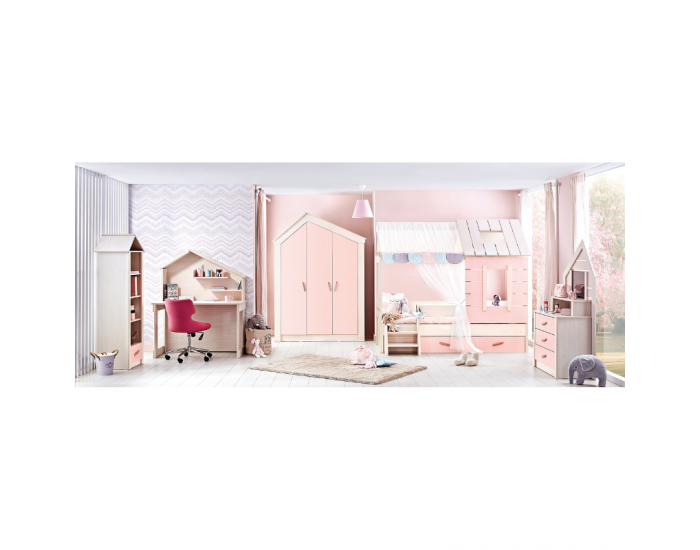 Детска възглавница PINK HOUSE - зайче