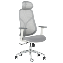Ергономичен стол Sonata Blum 7901 W - сив - Scaune de birou