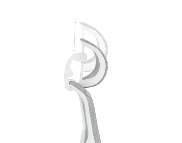 Ергономичен стол Sonata Blum 7901 W - сив
