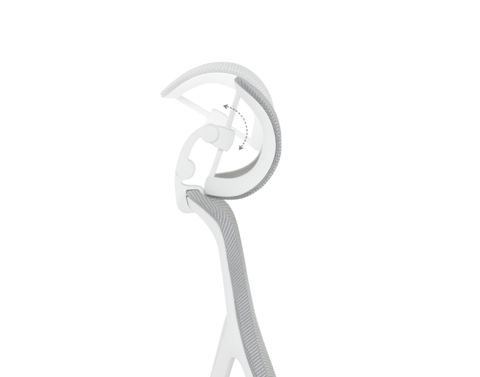 Ергономичен стол Sonata Blum 7901 W - сив