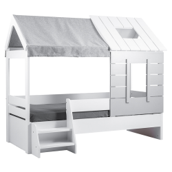 Детско легло Sonata White House,  90 x 200 см, Бчл, Къща  - Cameră copii