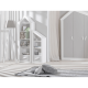 Детска етажерка за играчки  Sonata whlte house, ПДЧ