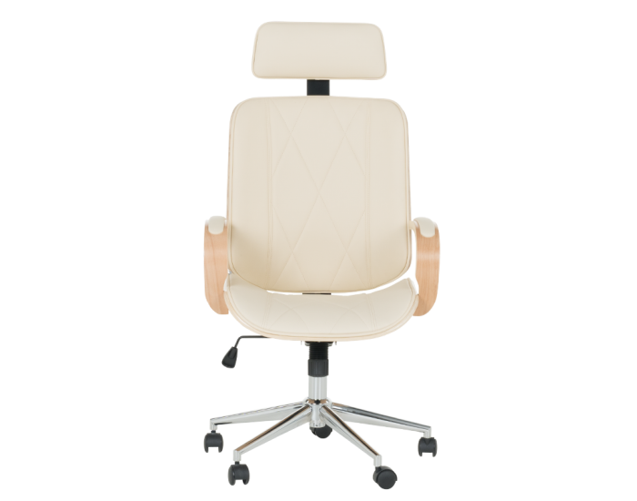 Президентски офис стол Sonata Blum 6404 - бук-крем