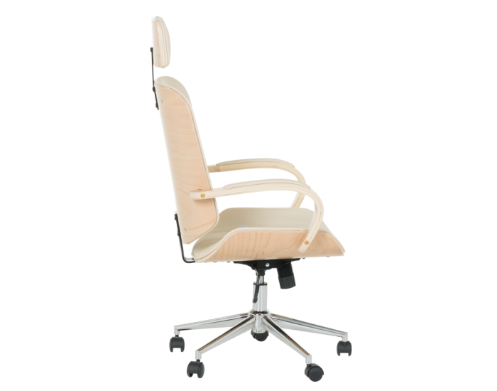 Президентски офис стол Sonata Blum 6404 - бук-крем
