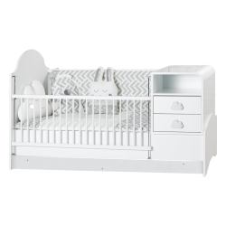 Бебешка кошара и детско легло 2в1 PORI 80 x 180 - Mobilier pentru bebeluși