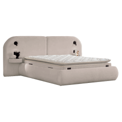 Тапицирана спалня с матрак ELYSIA 160 х 200 - Paturi tapițate