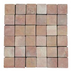 Квадро 5/5 EX Home - Red, мрамор - Materiale pentru decorațiuni