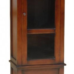 Витрина EX Home модел Bergamo АК, 60 см, Махагон масив - Corpuri, vitrine, biblioteci modulare