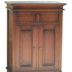 Бюфет EX Home модел Bergamo с 2 чекмеджета и 2 врати, Махагон масив - Corpuri, vitrine, biblioteci modulare