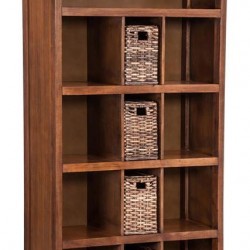 Библиотека EX Home модел Meditera 120/200, манго масив - Etajere