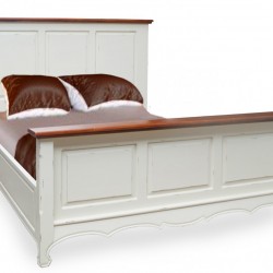 Легло EX Home модел Rimini КB 160/200, Махагон масив - Paturi
