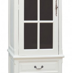 Витрина EX Home модел Rimini КB, 65 см, Бял антик - Corpuri, vitrine, biblioteci modulare