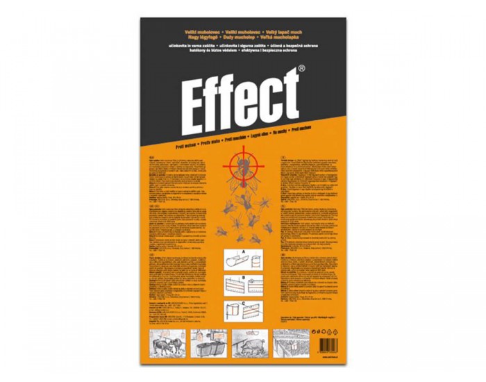 Effect Лепящи ленти против мухи 4 бр