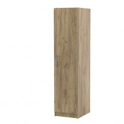 Еднокрилен гардероб Топ 1 А (ЛОСТ + РАФТ), Дъб крафт златен - Bogdan Furniture Kom