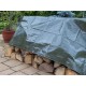 Покривало – платнище Bradas подсилено 2 x 3m, 90 гр/м2 – зелено
