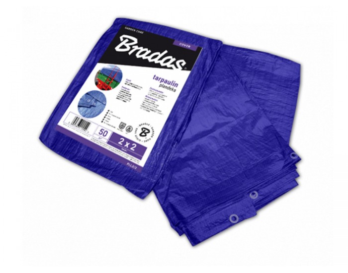 Покривало – платнище Bradas STANDARD, 2x3m, 50 гр/м2 – синьо