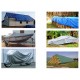 Покривало – платнище Bradas подсилено, 3 x 4m, 120 гр/м2 – сиво