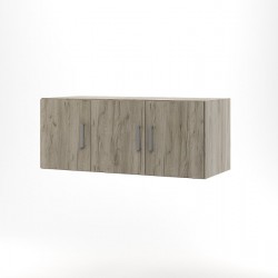 Надстройка за трикрилен гардероб ТОП 3, Дъб крафт Сиво - Bogdan Furniture Kom