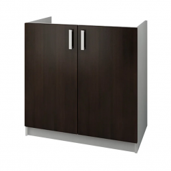 Модул Кети 5 долен шкаф, бяло и венге - Bogdan Furniture Kom