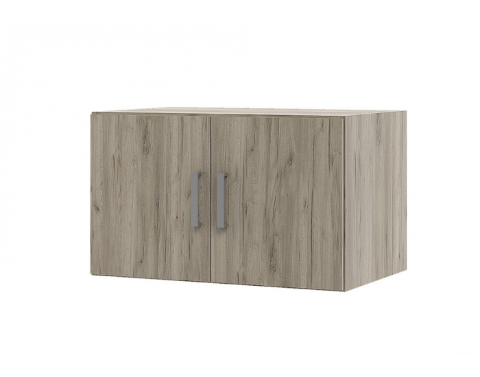 Надстройка за двукрилен гардероб Топ 2, Дъб крафт сиво