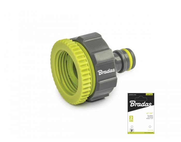 Адаптер за кран 1" и 3/4" с вътрешна резба LIME LINE