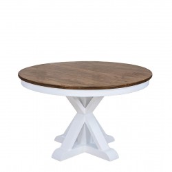 Трапезна маса EX Home модел Meditera Kros, 120 см, Масив - Mese de dining