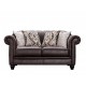 Двуместен диван EX Home модел Chesterfield Espresso