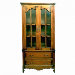 Витрина EX Home модел Rimini AK, 90 см, Махагон масив - Corpuri, vitrine, biblioteci modulare