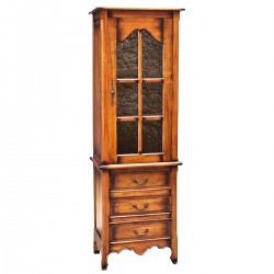 Витрина EX Home модел Rimini AK, 65 см, Махагон масив - Corpuri, vitrine, biblioteci modulare