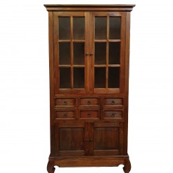 Витрина EX Home модел Opium, Махагон масив - Corpuri, vitrine, biblioteci modulare