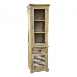 Витрина EX Home модел Korsika Greivi с чекмедже и 2 врати, Дърво - Corpuri, vitrine, biblioteci modulare