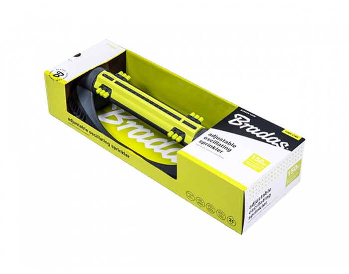 Осцилираща регулируема пръскачка, 21 дюзи LIME LINE, 150 м2